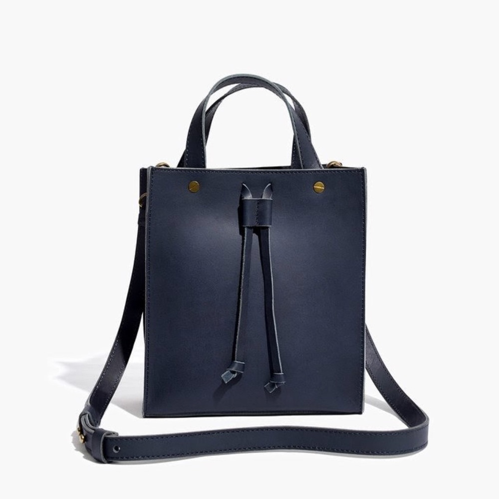 Madewell Passenger Crossbody Tote Navy